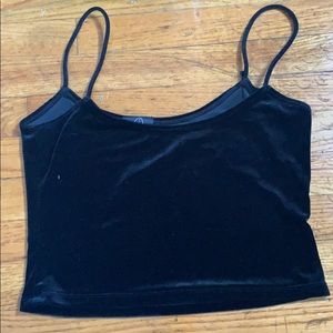 Saltwater Gypsy black velvet tank